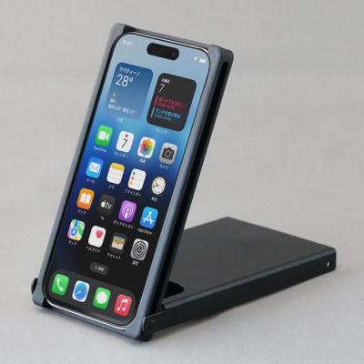 ふるさと納税 横浜市 Trick Cover for iPhone15Pro アルミ【黒色】