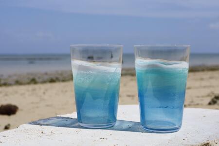 波アートグラス 400ml 単品