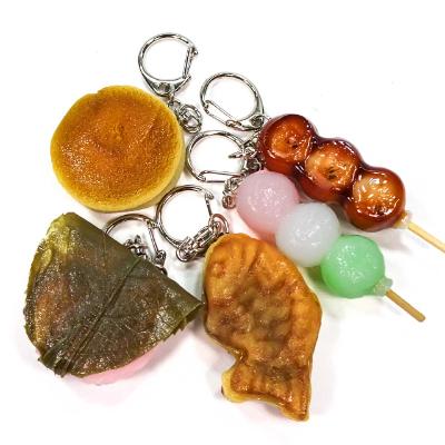ふるさと納税 弥富市 食品サンプルキーホルダー 和菓子5個セット |  | 01