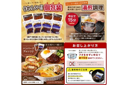 デミソースのハンバーグ2種セット(プレーン4個＆チーズ4個)計8個 2種類ハンバーグ セット 2種 ハンバーグ ハンバーグセット 冷凍 チーズ チーズイン 鉄板焼 デミソース【A-864】