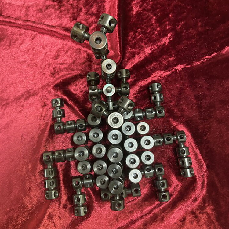 【ふるさと納税】 おもちゃ THE SCREW ステンレス 鉄 各 50個 セット [ダイテック 愛知県 岡崎市 ok23bzx090012] 知育 玩具 工具不要 ステンレス ブロック ネジ ボルト