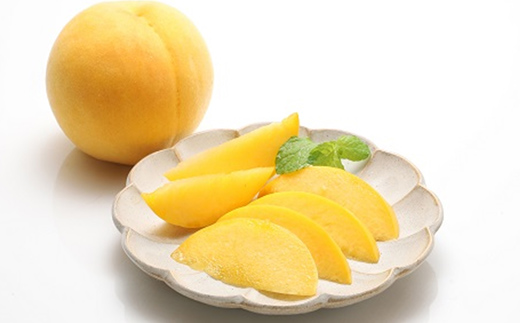 《2026年先行予約》どちらも食べたい！白桃と黄桃の食べ比べセット 約2kg（4～10玉） 桃 もも フルーツ 果物 くだもの 山形県 中山町 F4A-0429