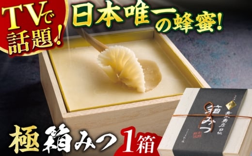 【先行受付 令和7年12月より発送】極箱みつ 400g 蜂蜜 はちみつ ハチミツ 高級 濃厚 バター ハニー クリーム 箱蜜 蜂蜜 広川町 / 株式会社九州蜂の子本舗 [AFAI010]