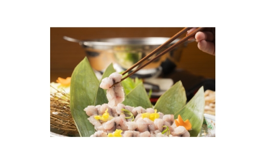 国産鰻(うなぎ)と山崎真鯛を使った贅沢しゃぶしゃぶ食べ比べ【うなぎ多め】〆の蓮根麺付　2～3人前冷凍【1758154】
