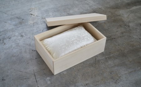 アイダーダウン枕43X63cm【新津】｜ 枕 絹 シルク