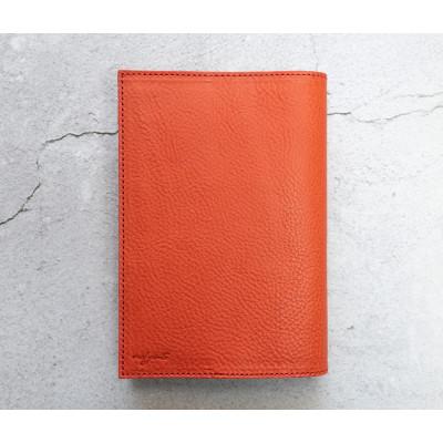 ふるさと納税 大川市 mafpinto ブックカバー 文庫サイズ 本革 レッドシュリンク