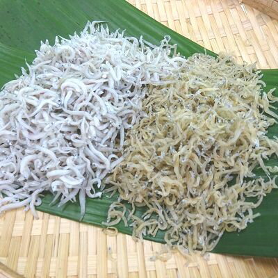 【ふるさと納税】［1093］カネニのカチリとちりめんのセット（各2袋）