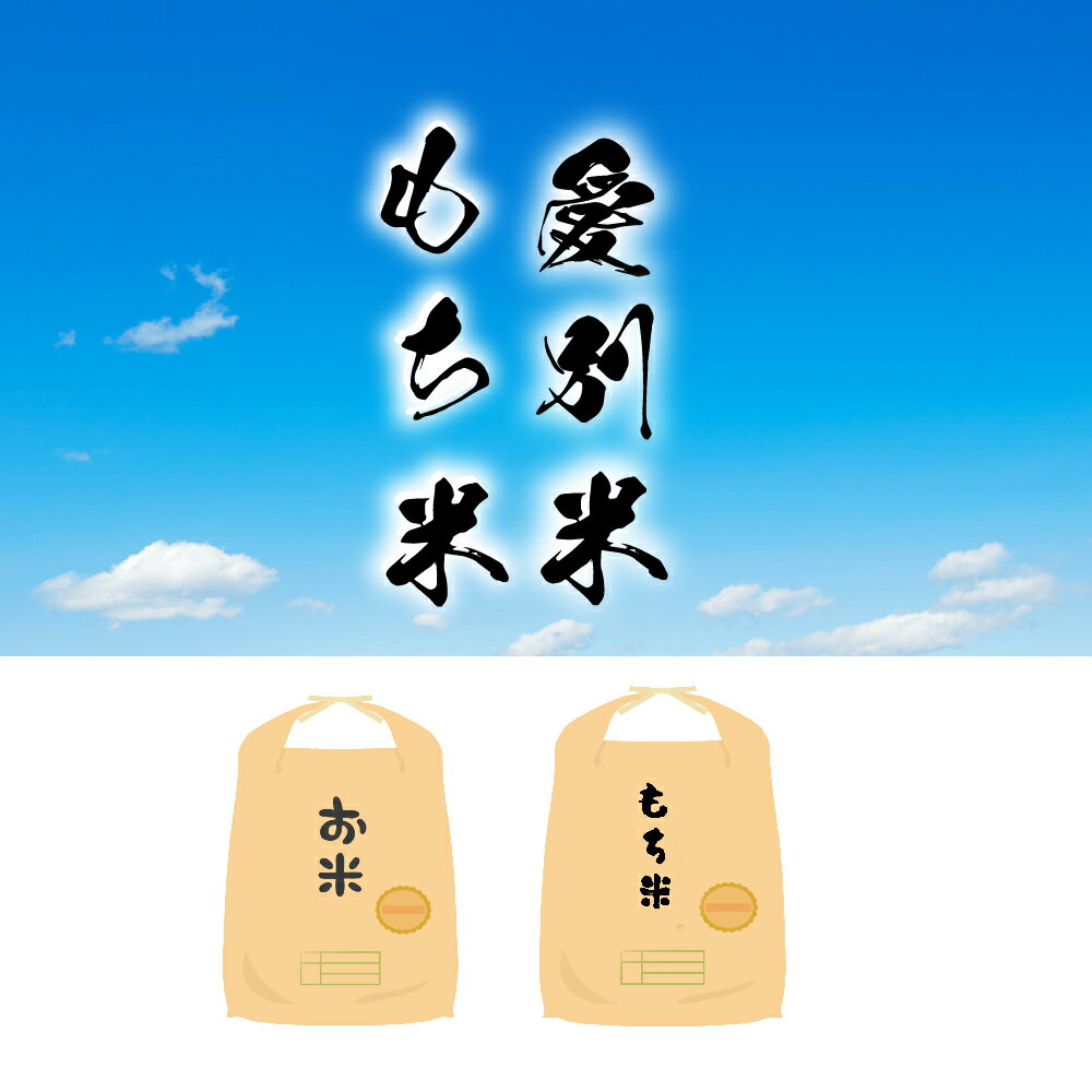 【ふるさと納税】ななつぼし ゆめぴりか もち米 組み合わせセット 北海道産 送料無料 精米 送料無料 おこめ こめ 愛別米 【A07203】