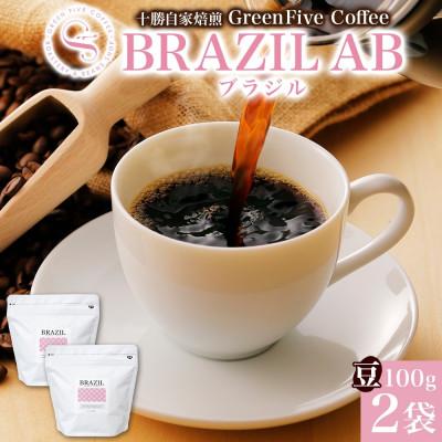 ふるさと納税 帯広市 コーヒー豆 ブラジル 100g×2袋 鮮度を高めたスペシャルティコーヒー 北海道 帯広市