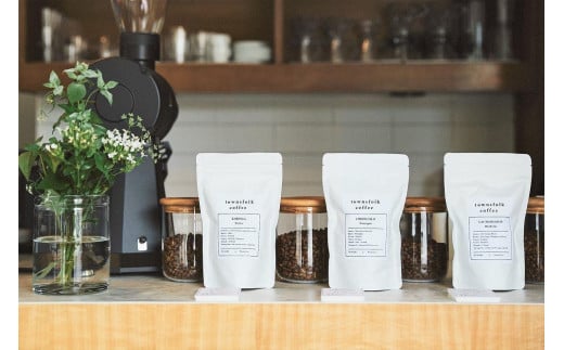 【コーヒー粉 100g × 3種】Seasonal selection [季節のおすすめセット]  石川 金沢 加賀百万石 加賀 百万石 北陸 北陸復興 北陸支援