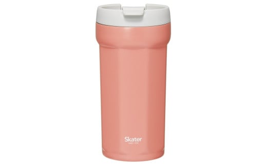 八角形ステンレスタンブラー 350ml テラコッタオレンジ 〈スケーター〉  タンブラー  保温 保冷 フタ付き 奈良県 奈良市 なら 8-055