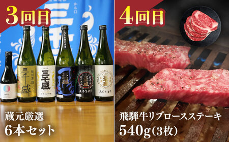 【全12回定期便】うなぎと飛騨牛と日本酒  贅沢 定期便 《多治見市》ステーキ ブランド牛 飛騨牛 蒲焼 高級 日本酒 三千盛[TDA020]