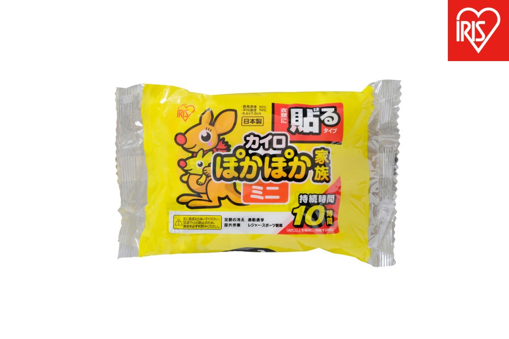 
                  カイロ 480枚 ぽかぽか家族 貼るミニ 10枚×48袋 PKN-10HM
                