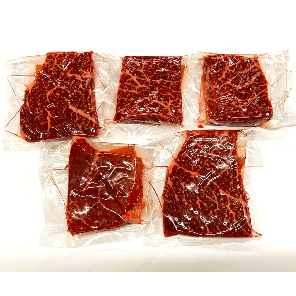 【3か月定期便】【A4～A5】佐賀牛モモステーキ 約500g(100g×5P)×3回【肉 牛肉 ブランド牛 黒毛和牛 ステーキ肉 ふるさと納税】(H112327)
