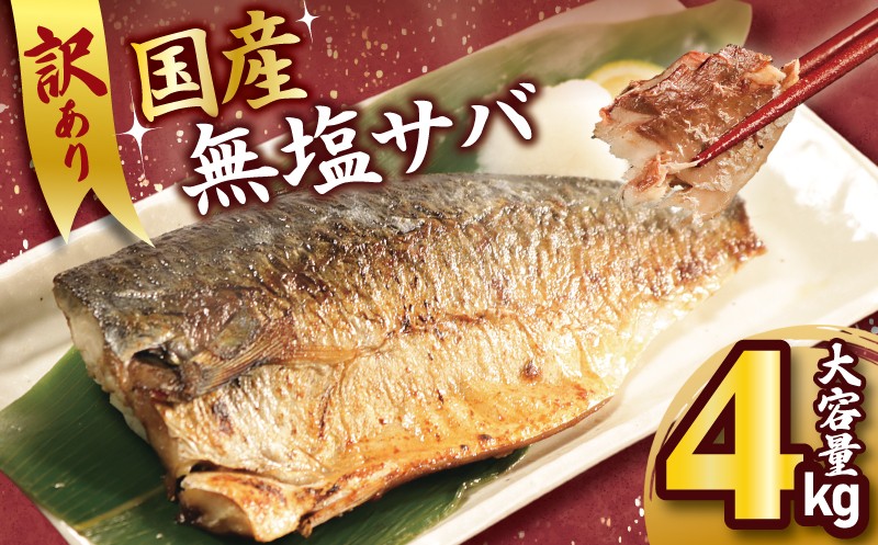 
            訳あり 国産 無塩さば 4kg 【選べる発送時期】 フィーレ 鯖 さば 冷凍 切身 フィレ 人気 無塩鯖 魚 魚貝 魚介 魚介類 おかず つまみ 弁当 鯖サンド 味噌煮 鯖カレー 照り焼き お酒 酒 さけ 朝食 夕食 惣菜 大容量 不揃い 急速冷凍 新鮮 食品 冷凍食品 規格外 グルメ 贈答 ギフト 長期保存 小分け お取り寄せ ふるさと納税 ふるさと納税鯖 送料無料 千葉県 銚子市 大國屋
          