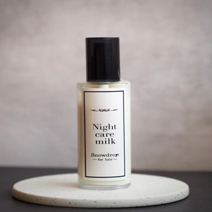 ナイトケアミルク Snowdrop ( スノードロップ ) ナイトケアミルク 90ml ヘアミルク ヘアミルク ヘアミルク ヘアミルク 