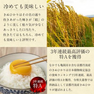 ふるさと納税 亀岡市 【毎月定期便】無洗米 真空パック 京都丹波産キヌヒカリ10kg(2kg×5袋)※お申込後精米全12回 |  | 02