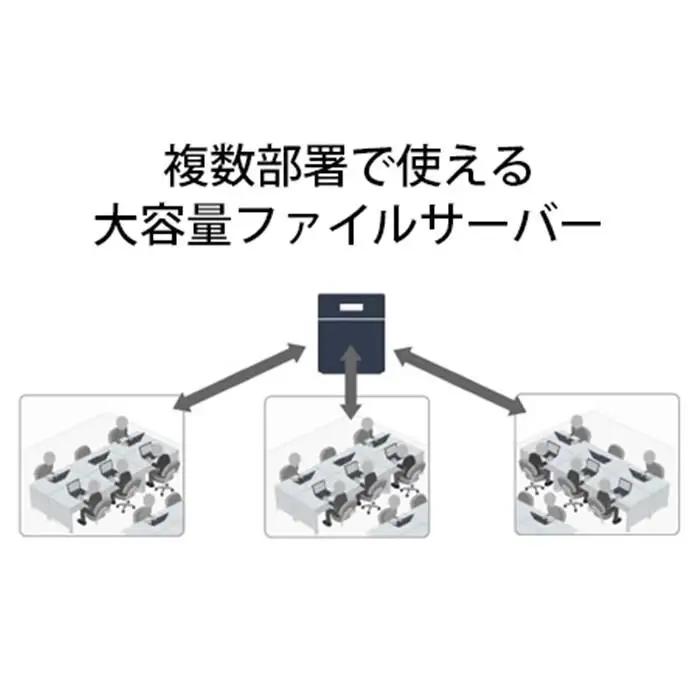 BUFFALO/バッファロー　TeraStation TS5420DNシリーズ 4ドライブ デスクトップ 8TB/TS5420DN0804