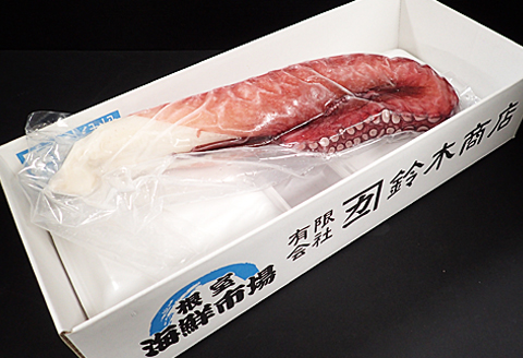 根室海鮮市場＜直送＞【北海道根室産】刺身用たこ足1本(1kg以上) A-28215