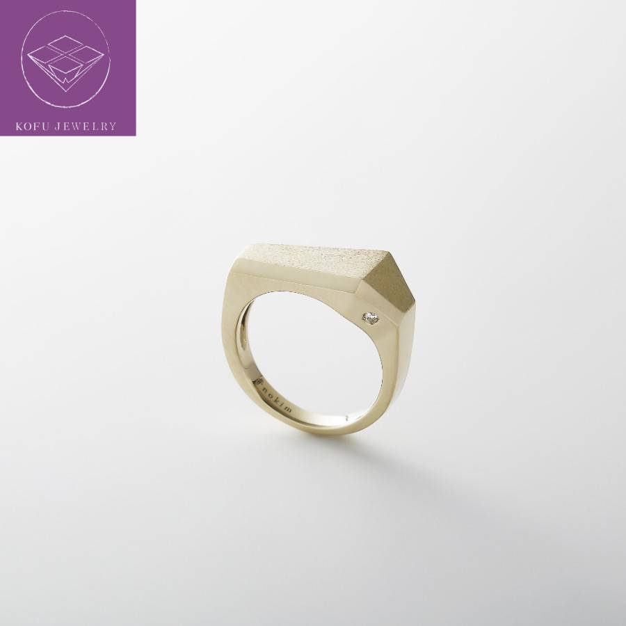 ＜nokim＞K14 ダイヤモンド リング kado　diamond ring KNR-1YG
