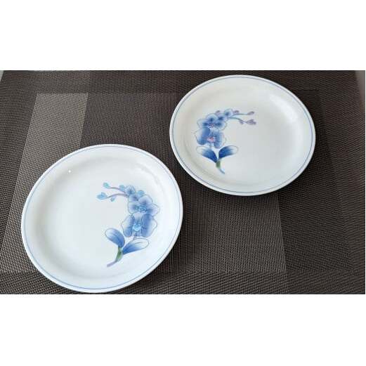 有田焼 華山窯 胡蝶蘭スープ碗・受け皿 （青・ピンク） 花言葉 贈り物 幸せ カップ＆ソーサー 東洋セラミックス A15-266_イメージ4