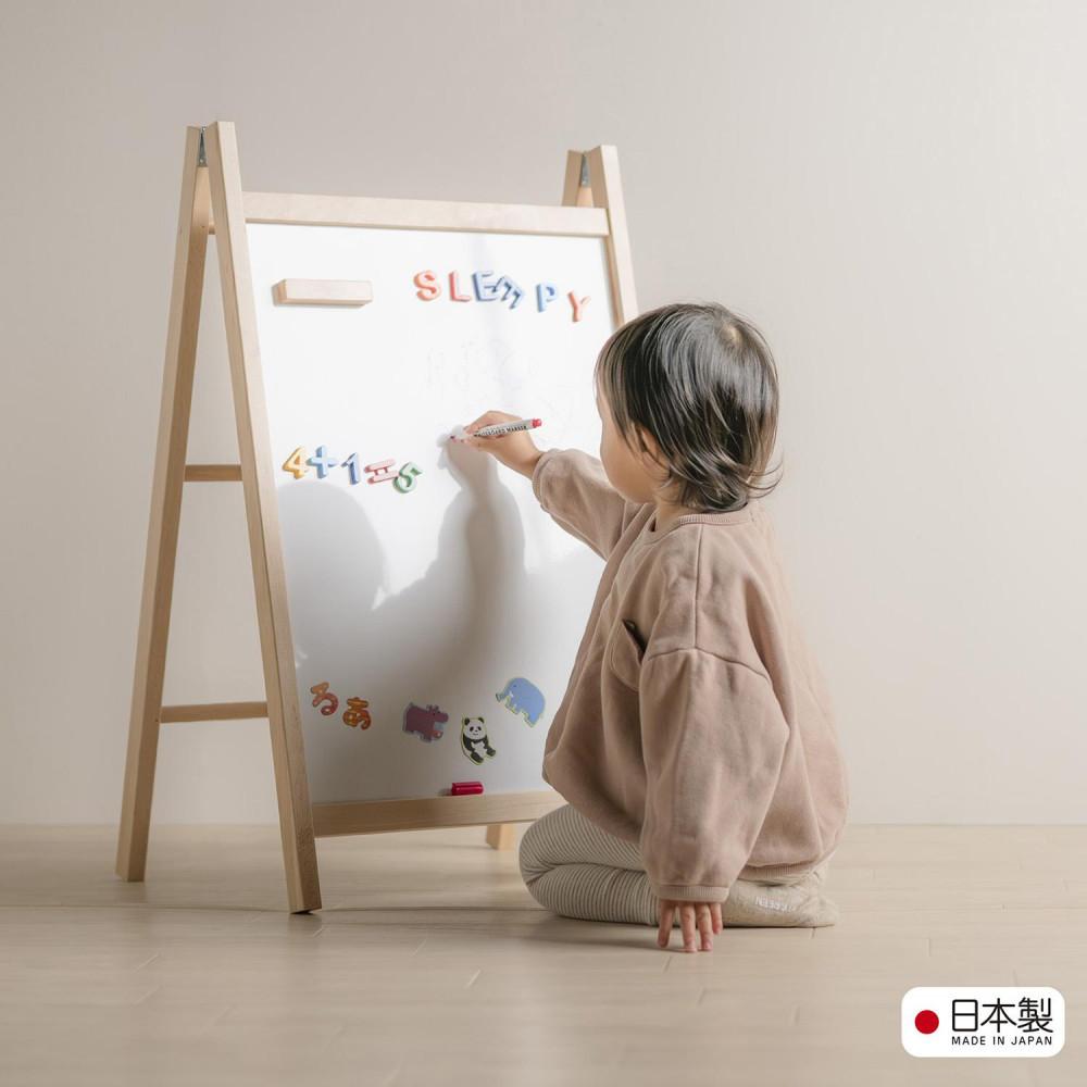 【ふるさと納税】木製 「きっずほわいとぼーど【イーゼル型】」 | ホワイトボード こども イーゼル 木製 人気 おすすめ 送料無料