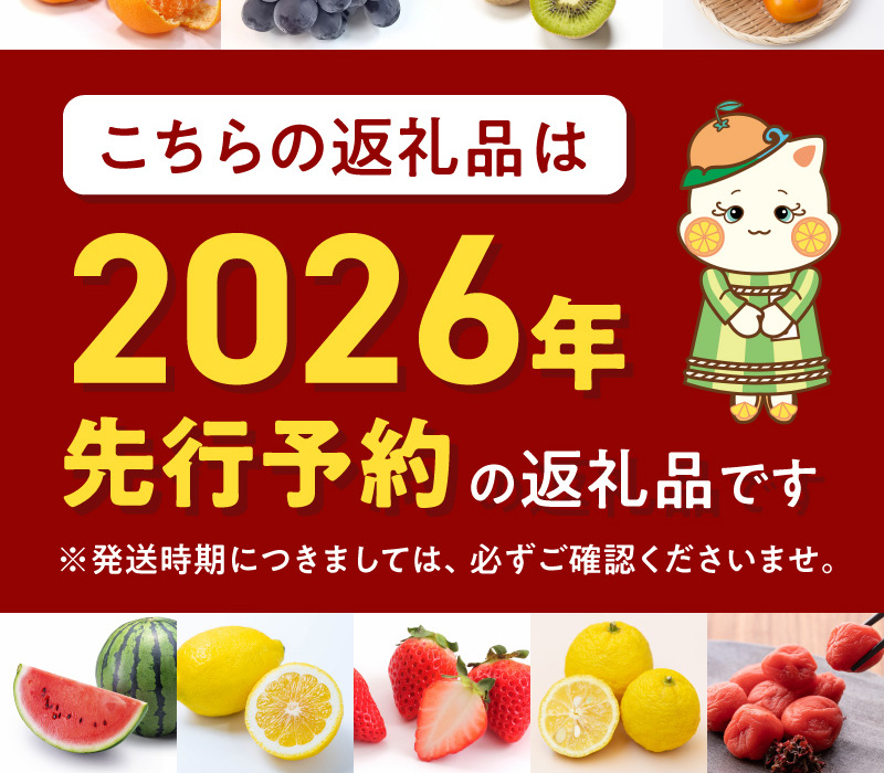 【2026年先行予約】【産地直送】和歌山県産 有田みかん 3kg サイズ混合 【訳あり】_BL6171_イメージ4