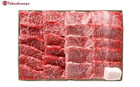 【高島屋選定品】＜お肉の専門店スギモト＞松阪牛焼肉用（ロース肉・バラ肉）TSY-208　ロース肉３００ｇ　バラ肉３００ｇ 三重県 多気町 TSY-03-08