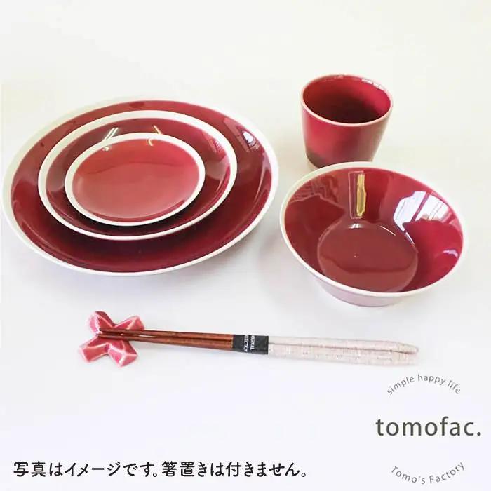 【波佐見焼】シャイニーカラー ワイン色（トルマリン）10点セット 皿 ボウル カップ 【陶芸ゆたか】 [VA56]  波佐見焼