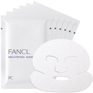 ファンケル 定期便 6回 パック ブライトニング マスク 1箱 FANCL パック 美容 化粧品 コスメ 美白 美肌 エイジングケア スキンケア シワ ハリ コラーゲン 保湿 日用品 美容品 国産 備蓄 通販 送料無料 ふるさと納税 日野町