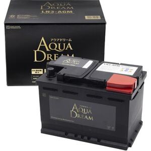 AQUADREAM GOLD 自動車始動用バッテリー 欧州車用 LN3 AGM 1個【配送不可地域：沖縄県】【1608370】