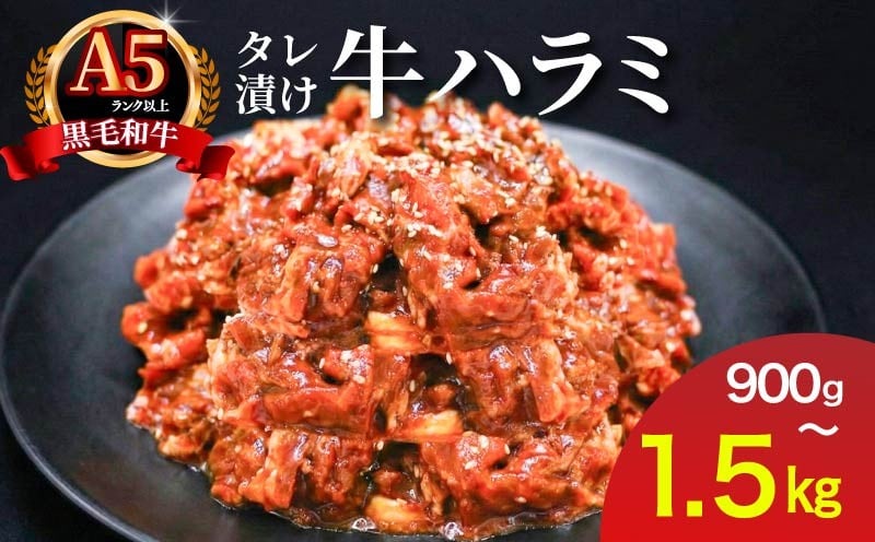 
                  ハラミ タレ漬け 焼肉セット 900g～1.5kg 小分け 300g 黒毛和牛 牛ハラミ はらみ 肉 お肉 牛肉 和牛 味付け肉 タレ漬け肉 焼肉 焼き肉 ヤキニク やきにく セット ビーフ お弁当 ハラミ丼 おかず 惣菜 夕食 焼くだけ 簡単調理 時短 お取り寄せ グルメ 肉よし 奈良県 奈良市 なら
                