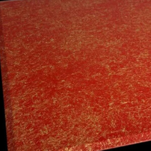 木製 ランチョンマット 乱糸(マット仕上げ) 本朱