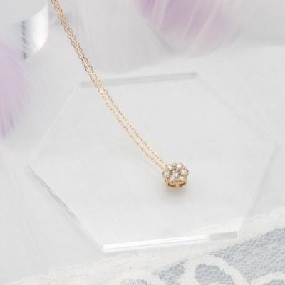 ふるさと納税 昭和町 K18 0.30ct ダイヤモンド ペンダントネックレス HH-019717 |  | 02