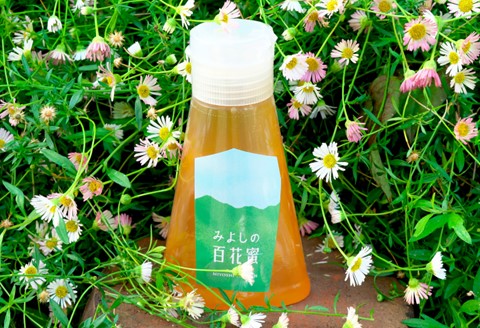 みよしの百花蜜 220g×1本【はちみつ 百花蜜 国産 ハゼの花 ミツバチ 甘み スッキリ トロトロ 1本入】 Z2-A063006