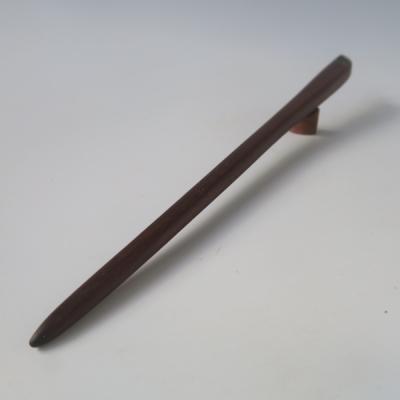 ふるさと納税 小牧市 木製かんざし リーフ型 ロングタイプ (紫檀) [195S29-01] |  | 01