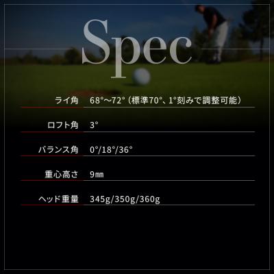 ふるさと納税 京都市 【ベノック】エスペードシリーズ「M type」|ゴルフ ゴルフ用品 ゴルフアイテム ゴルフクラブ |  | 03