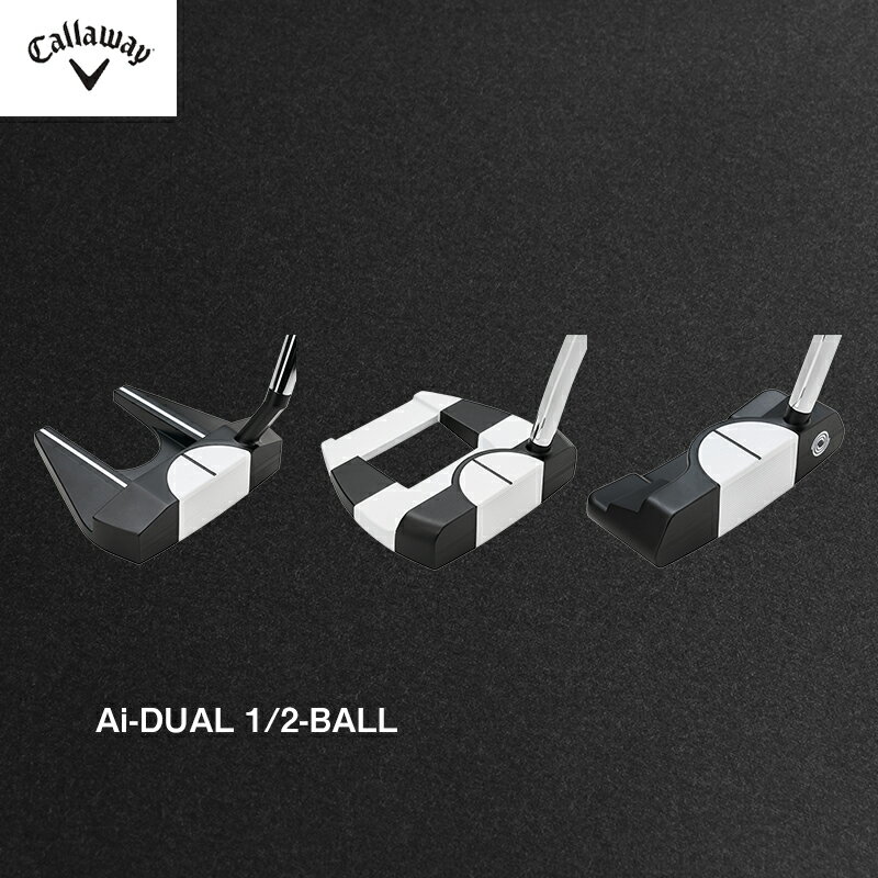 【ふるさと納税】Ai-DUAL 1/2-BallPutter ゴルフ クラブ ゴルフクラブ キャロウェイ プレゼント 贈り物 千葉県 柏市　お届け：2026年7月上旬頃より順次発送いたします。