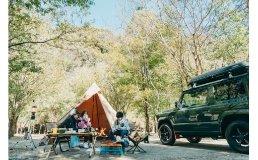 テントサイト　一例