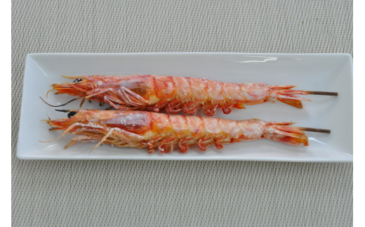 伊万里産　大車海老の塩焼き8匹セット(1pc/2尾×4pc) C167