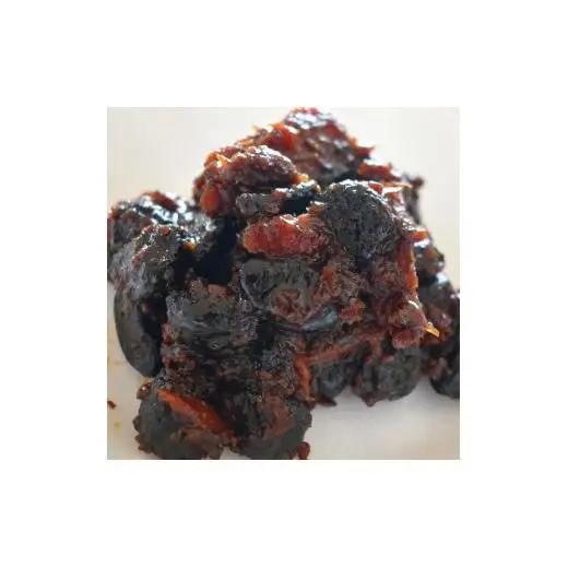 【定期便12ヶ月】薬膳黒ニンニク味噌 500g 黒にんにく 黒大蒜 自家発酵熟成 国産 梨味噌 味噌 手作り ご飯のお供 化学合成調味料無添加 化学合成添加物不使用 発酵食品