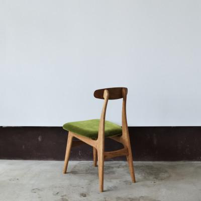 ふるさと納税 小野市 ダイニングチェア　02　モケットグリーン |  | 03