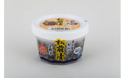 小野万 松前漬 170g 6個セット【ご飯のお供に、酒の肴に】 [小野万 宮城県 気仙沼市 20562692] 魚 魚介類 松前漬け いか イカ 冷蔵 酒の肴 おつまみ おかず ご飯のお供
