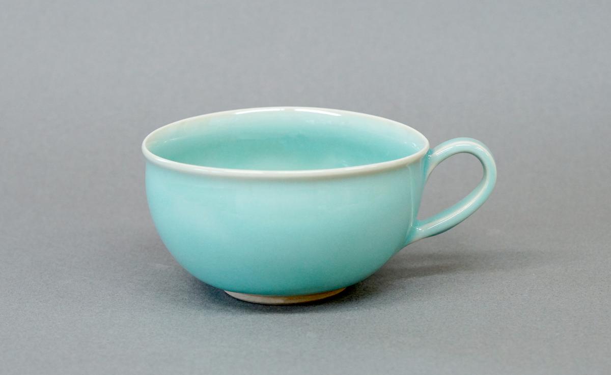 有田焼 翡翠スープ碗 青磁 食器 スープカップ たっぷりうつ