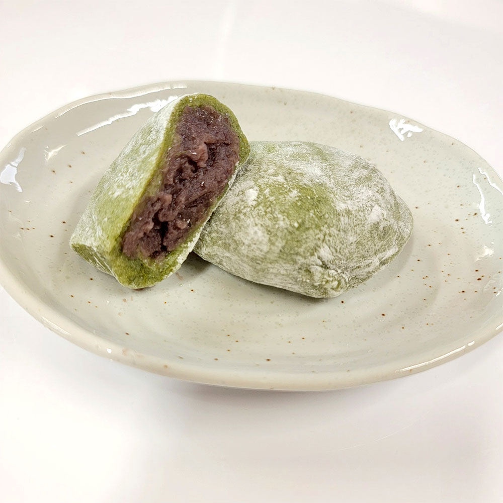 【ふるさと納税】愛ふくふく「あんもち（よもぎ）」 12個入りセット 計900g（約75g×12個） お餅 おもち セイロ蒸し 杵つき もち米 愛別産はくちょう 餡子 あんこ スイーツ 和菓子 お菓子 おやつ 小豆 あん餅 つきたて 冷凍 北海道産 国産 北海道 愛別町 送料無料