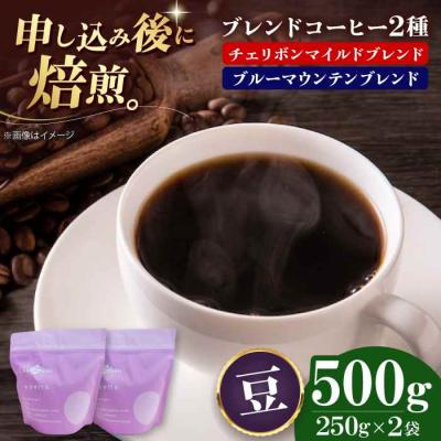 ふるさと納税 大洲市 コーヒー豆 ブレンドコーヒー 2種セットC[AGCU019-2]