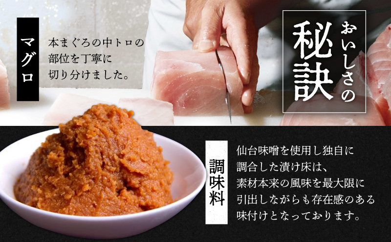 天然本まぐろ中とろ2種食べ比べセット（C209）　M019-023