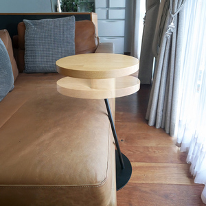 Circle side table（サークルサイドテーブル） サイドテーブル／ナイトテーブル H600 ブラック_オリーブ  EB8-0665