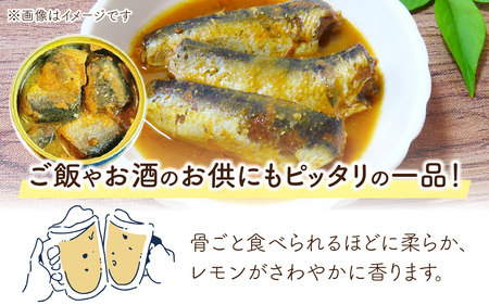 若狭高浜レモンいわし缶 24缶セット (いわし味付)