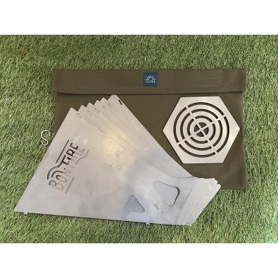 ふるさと納税 焼津市 osoto雑貨オリジナル 焚き火台 Hexaスタートセット(a65-050) |  | 02